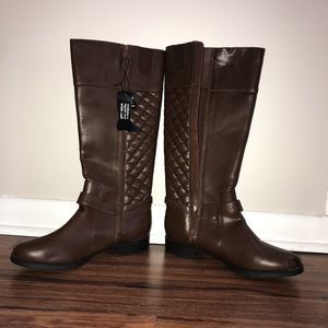 Liz Claiborne brown riding boots
